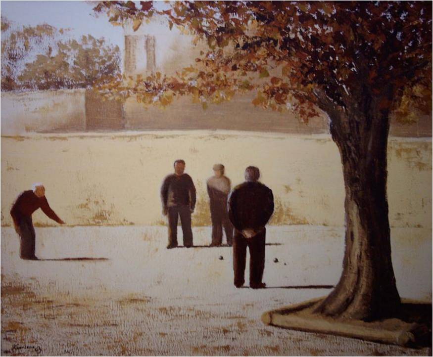 Les joueurs de boules_